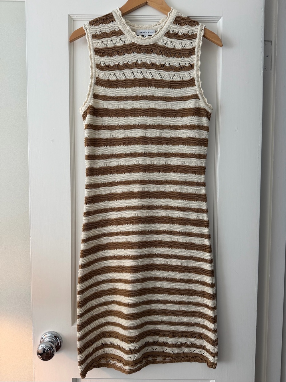 Veronica Beard Templeton Striped Dress (Medium)